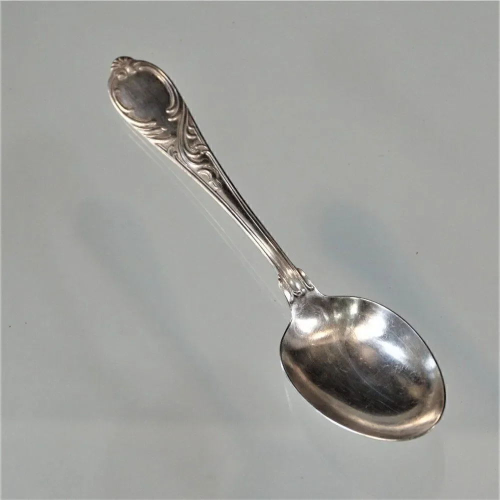 Vintage GES 120 Silverplate Table Spoon Ebel Gustav Solingen Germany  7.25